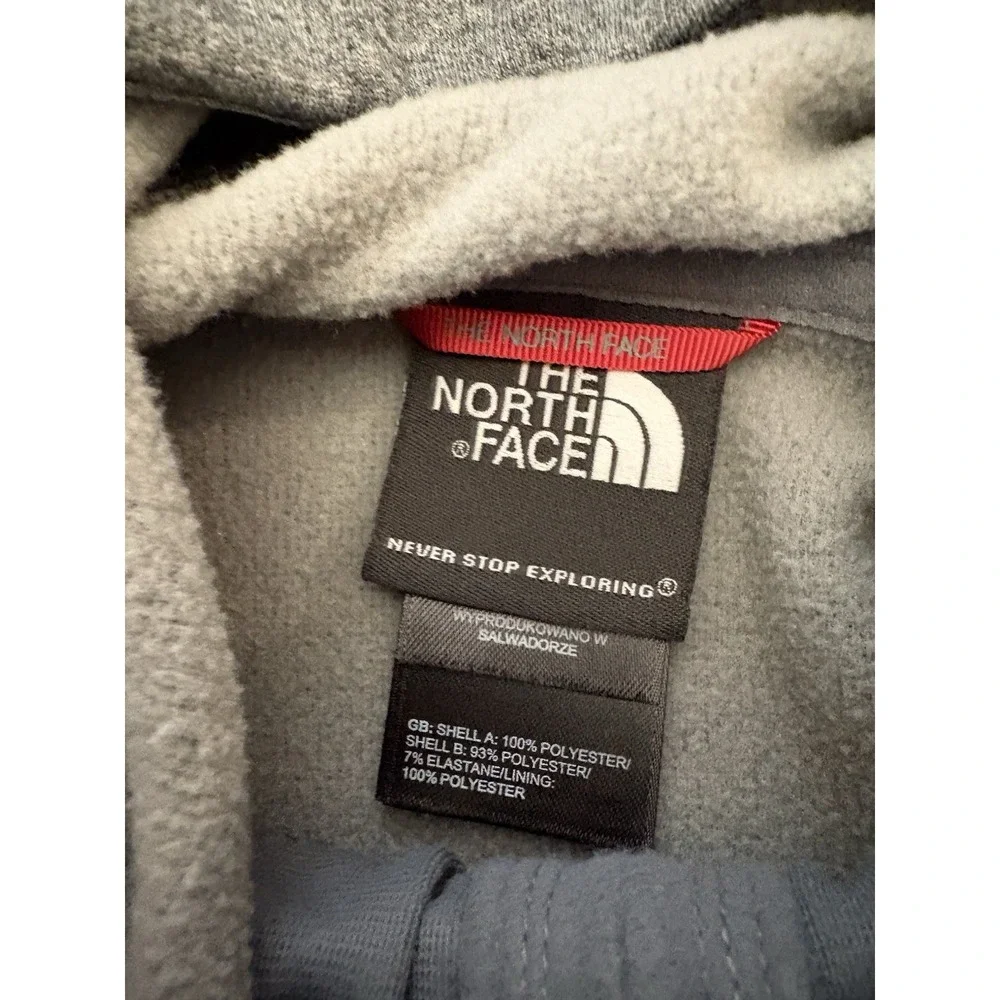 The North Face Men's‎ XXL Grey/Yellow Canyonlands Full Zip Hoodie Sweatshirt